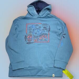 LAKE & TRAIL MICHIGAN GREAT LAKES Youth Large Hoodie Sweatshirt